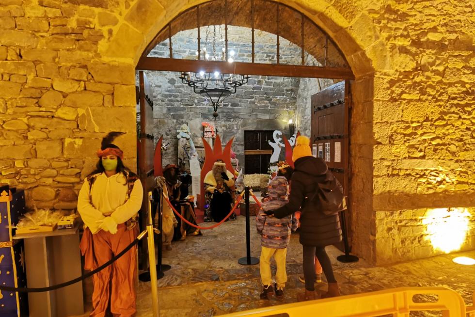 La Ciudadela de Jaca ha acogido la recepción de los Reyes Magos