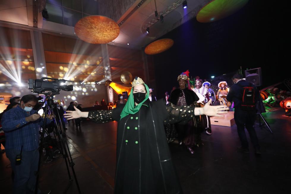 Recepción a los Reyes Magos en Zaragoza
