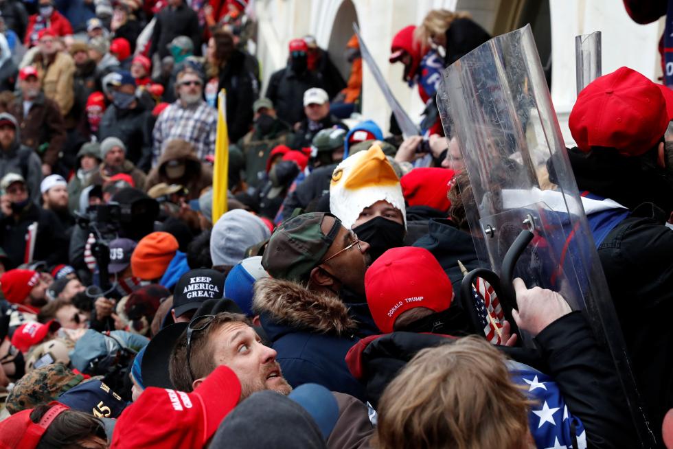 U.S. President Donald Trump holds a rally to contest the certification of the 2020 U.S. presidential election results by the U.S. Congress in Washington