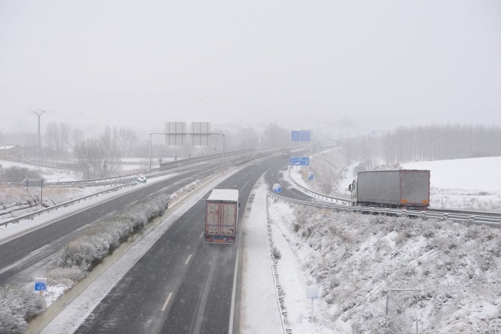 La borrasca Filomena cubre de nieve la provincia de Teruel.