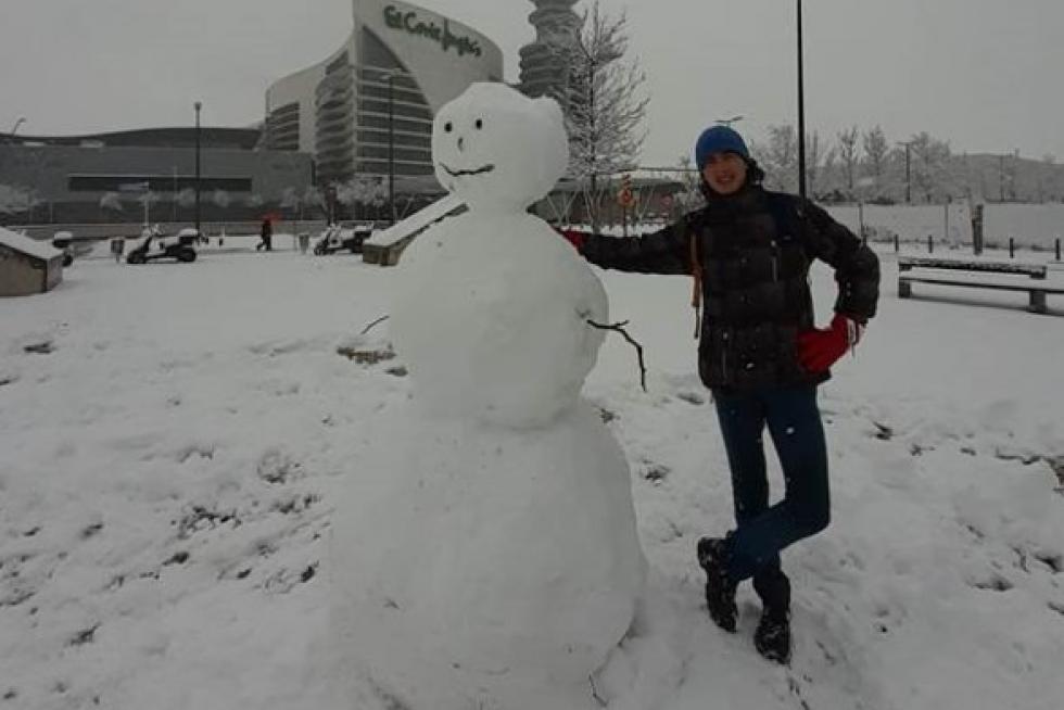 cosas divertidas nieve