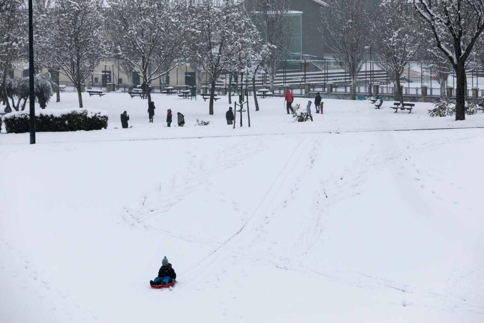 nevada en Zaragoza