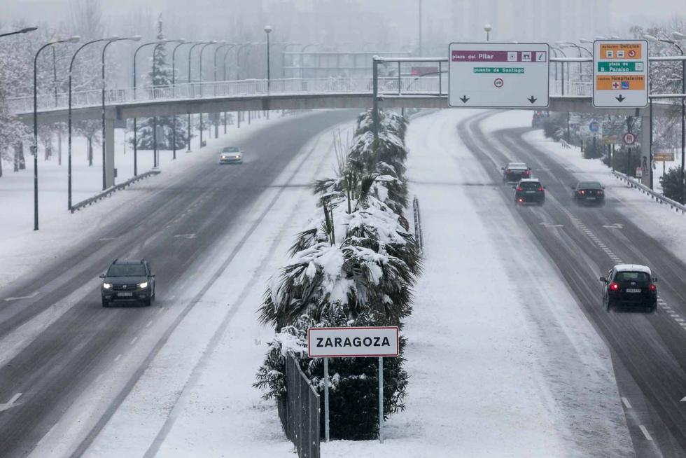 nevada en Zaragoza