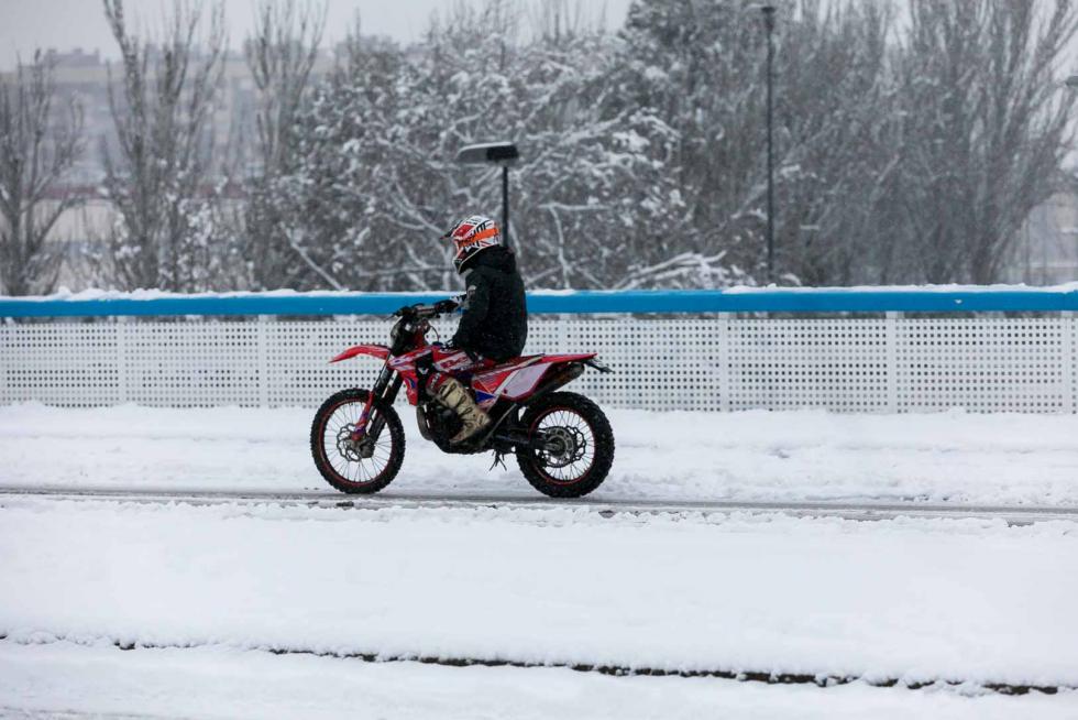 nevada en Zaragoza
