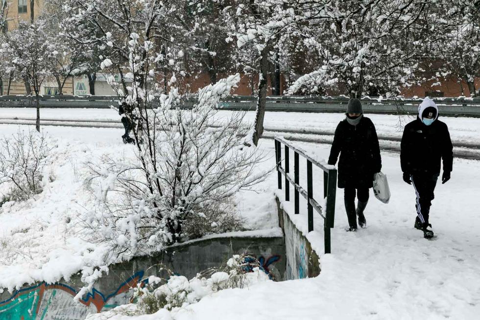 nevada en Zaragoza