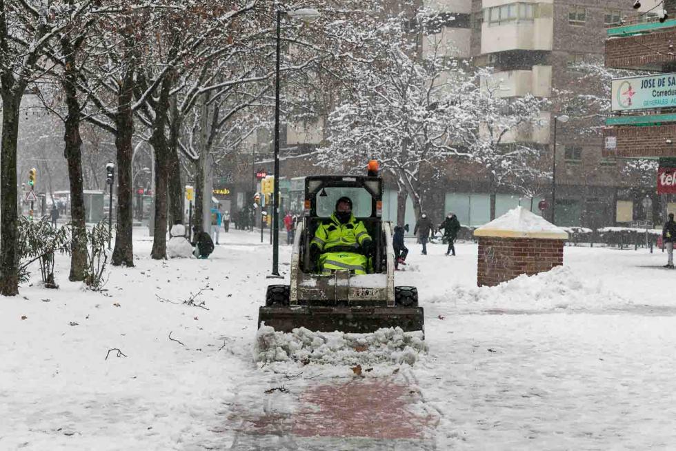 nevada en Zaragoza