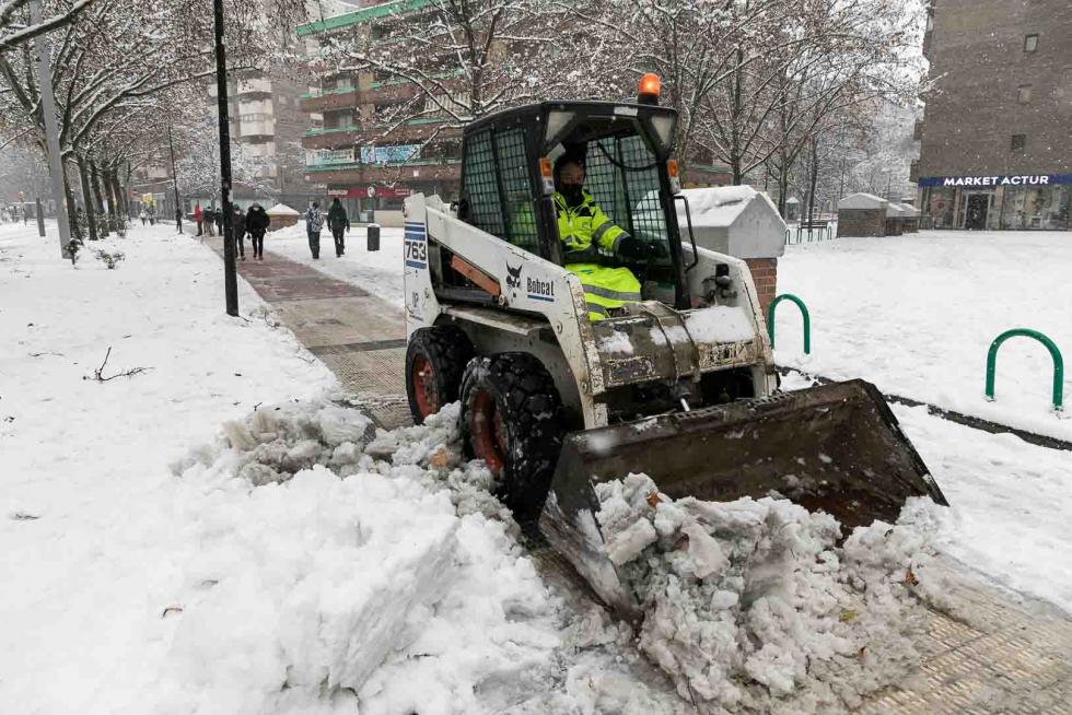 nevada en Zaragoza