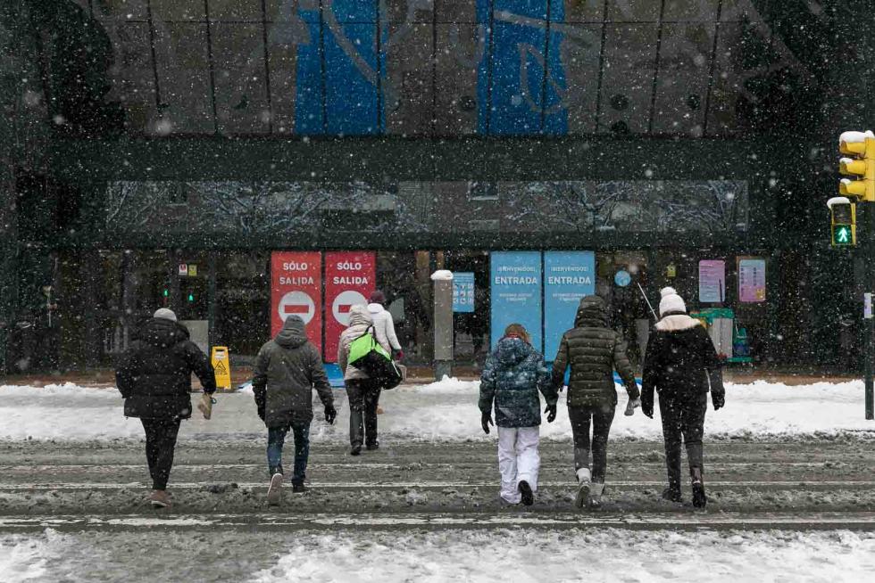 nevada en Zaragoza
