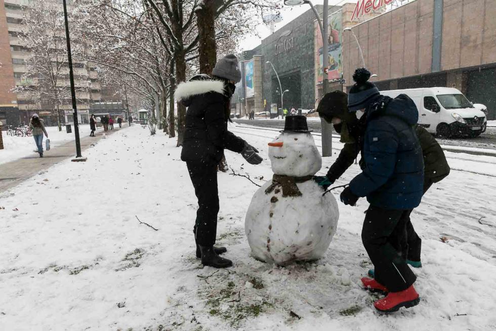 nevada en Zaragoza