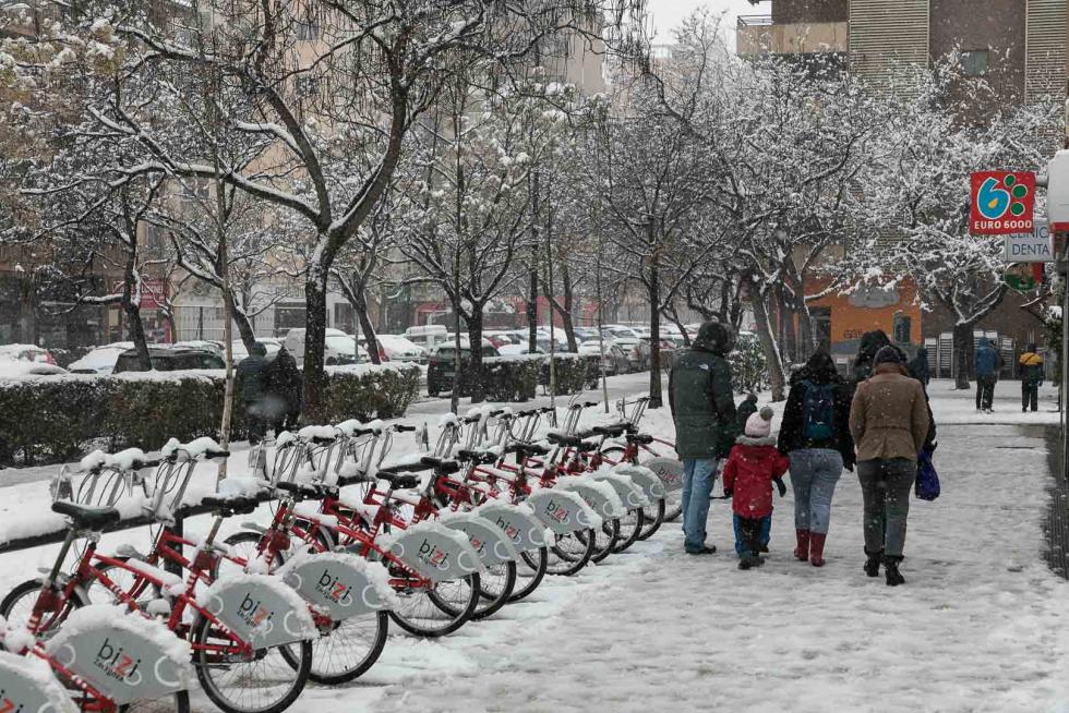 nevada en Zaragoza
