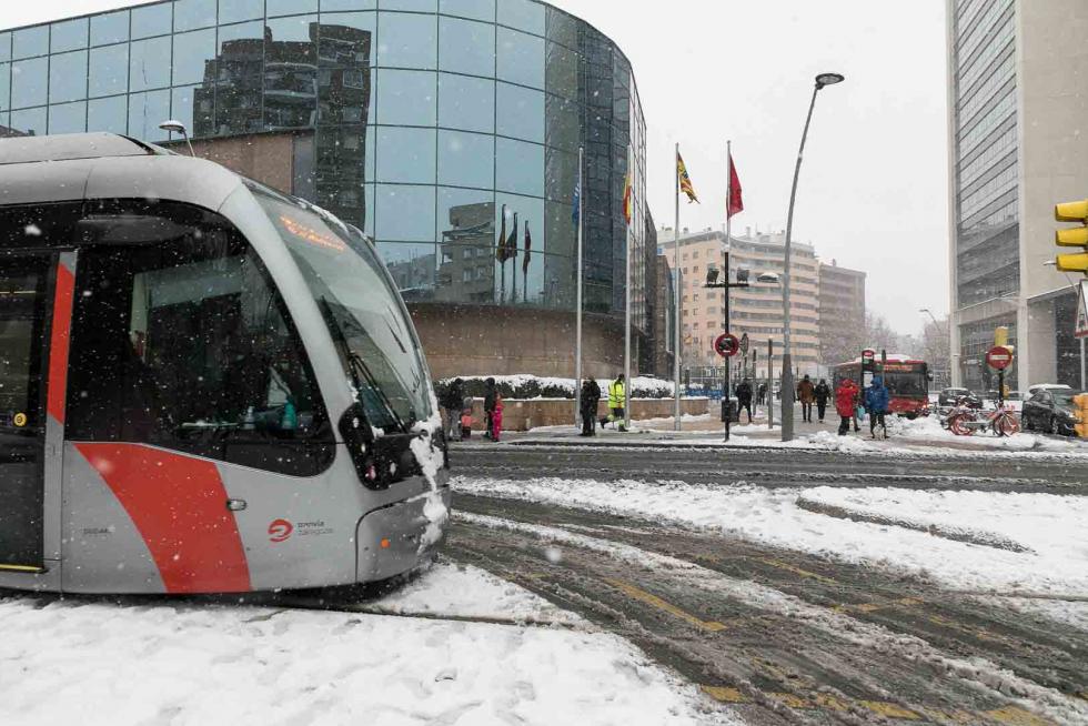 nevada en Zaragoza