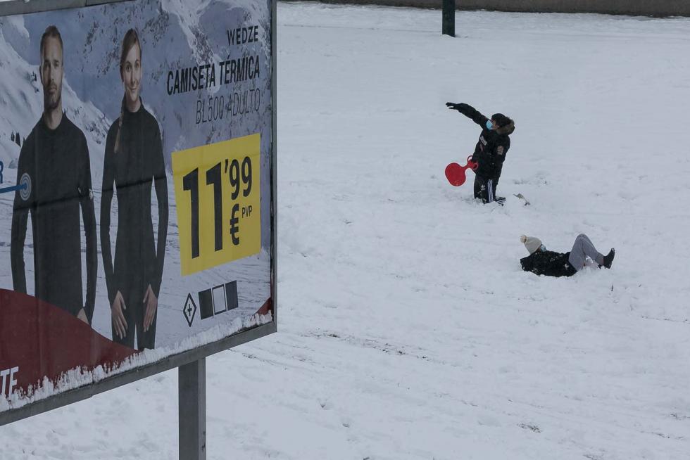 nevada en Zaragoza