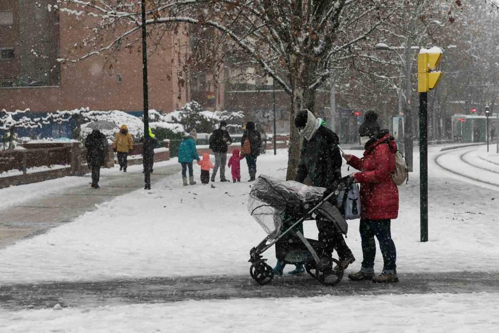 nevada en Zaragoza
