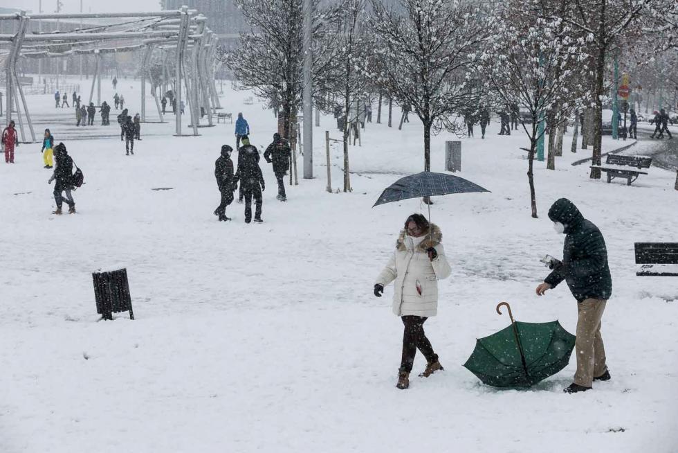nevada en Zaragoza