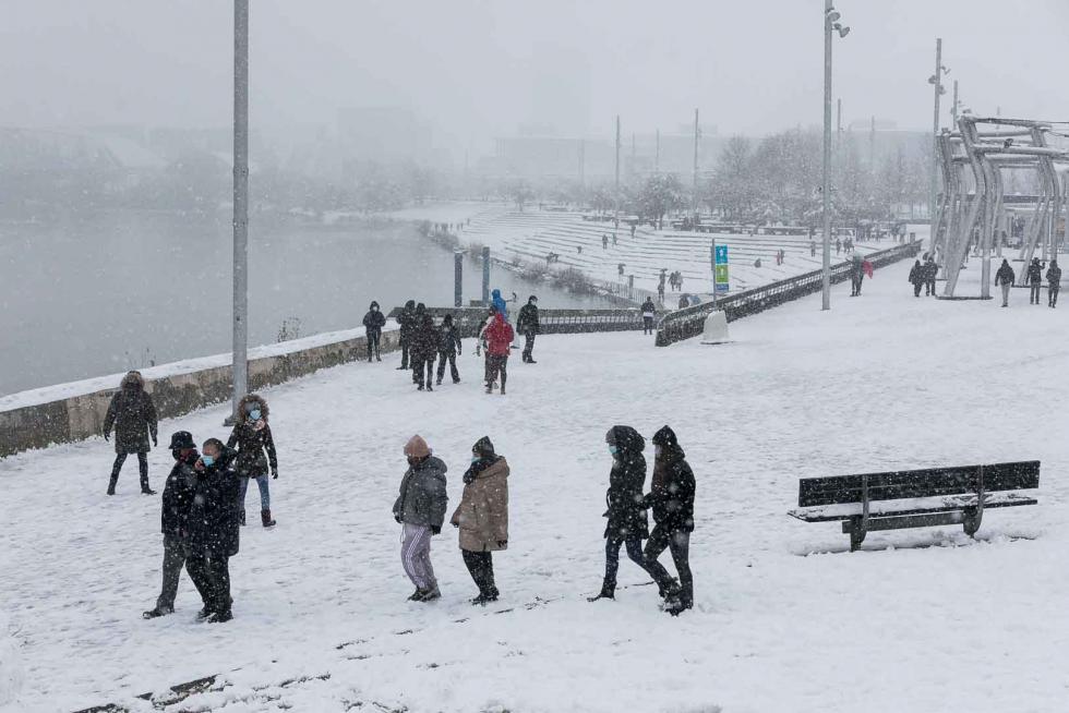 nevada en Zaragoza