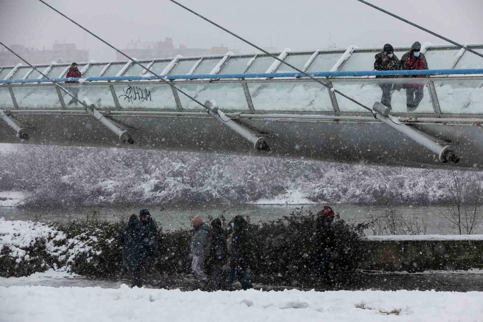 nevada en Zaragoza