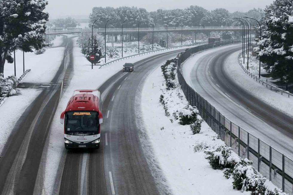 nevada en Zaragoza