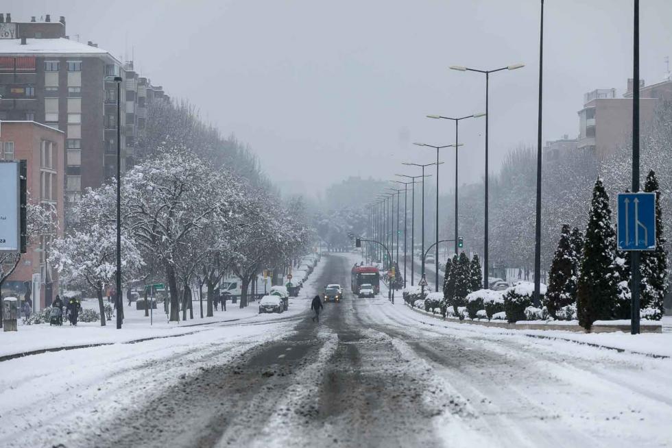 nevada en Zaragoza