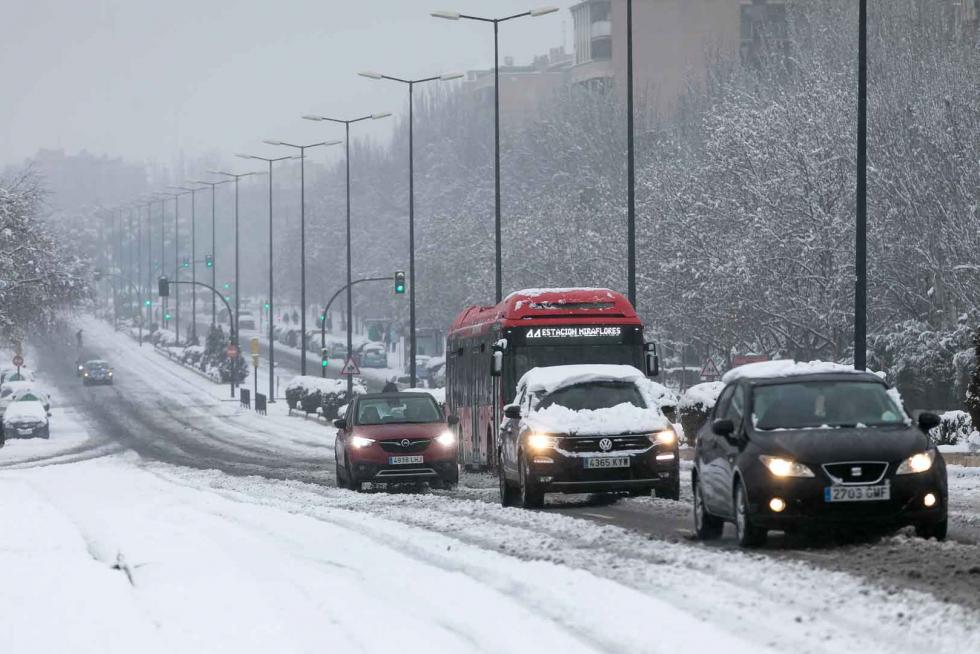 nevada en Zaragoza