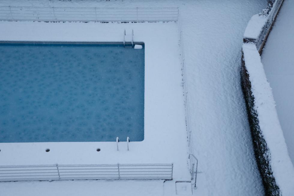 Nieve en Zaragoza por la borrasca Filomena