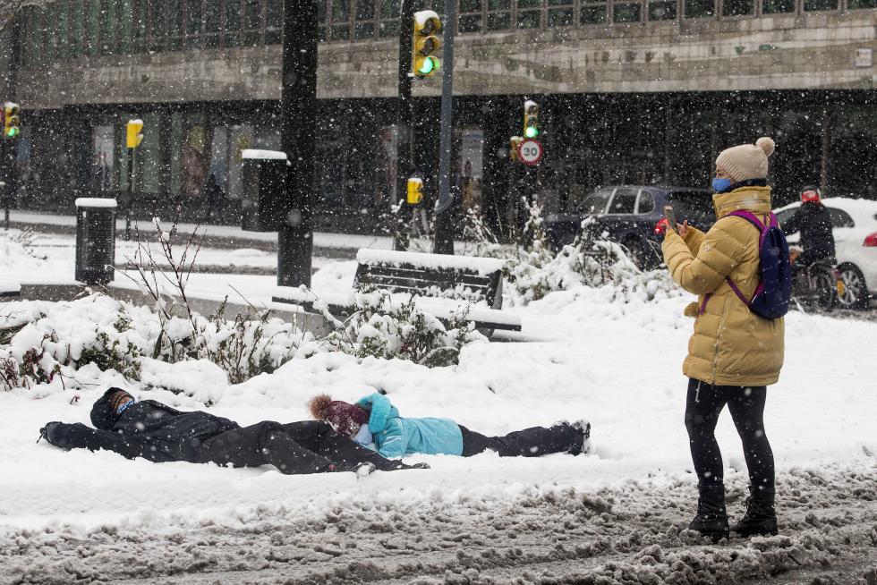 cosas divertidas nieve