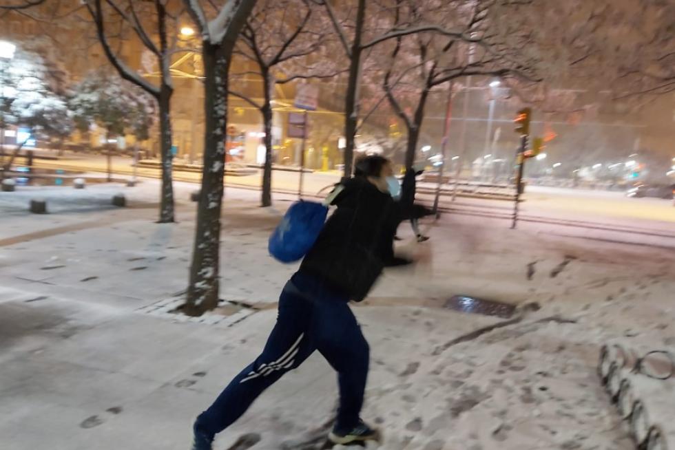 cosas divertidas nieve
