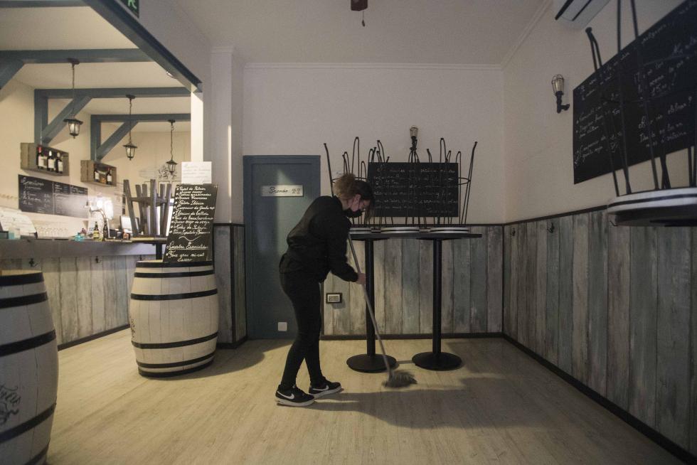 Cierre del comercio y la hostelería en Aragón a las 18.00 por las nuevas restricciones.