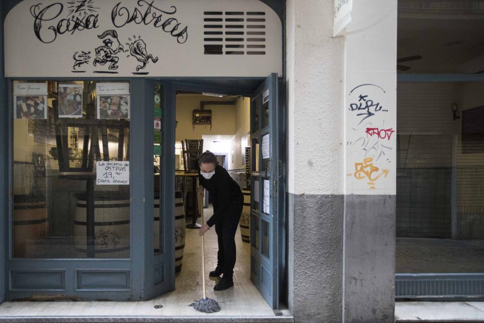 Cierre del comercio y la hostelería en Aragón a las 18.00 por las nuevas restricciones.