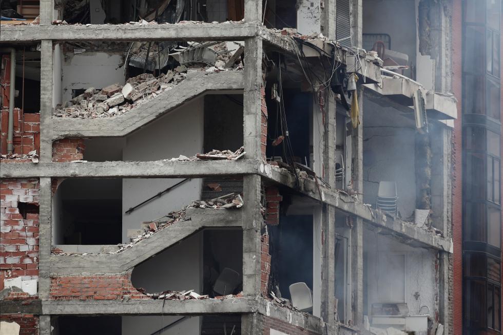 Fuerte explosión en el centro de Madrid.