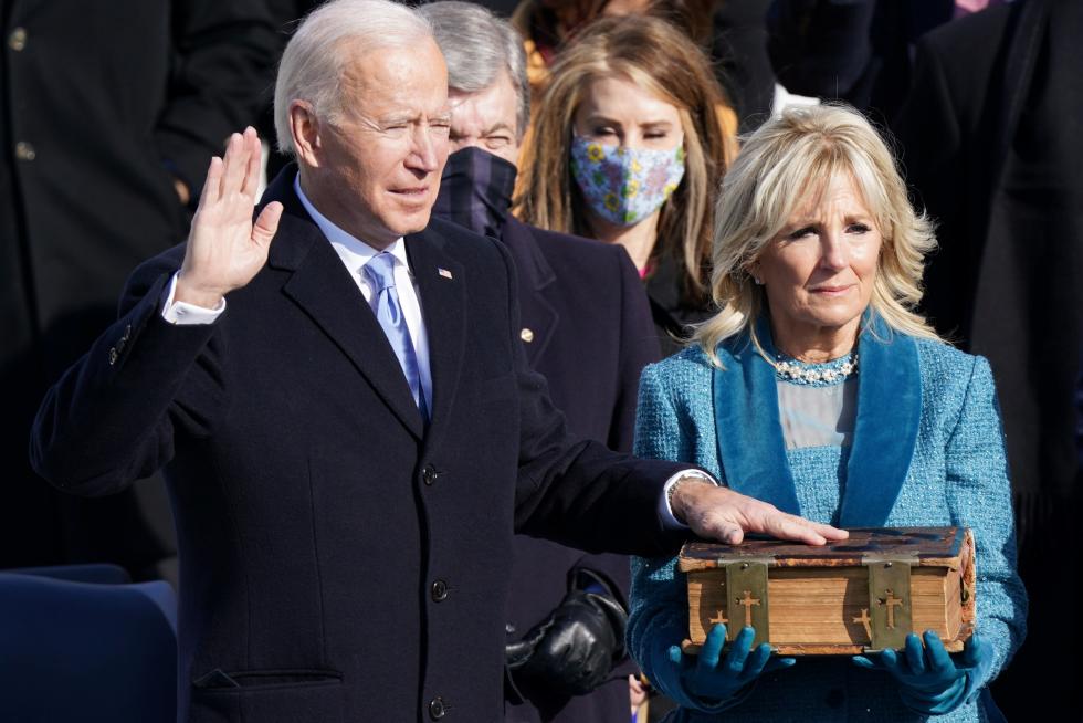 Toma de posesión de Joe Biden como presidente de Estados Unidos