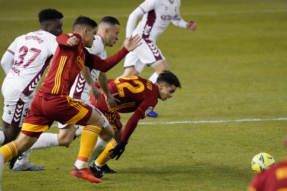 Foto del partido Albacete-Real Zaragoza, de la 22ª jornada de Segunda División