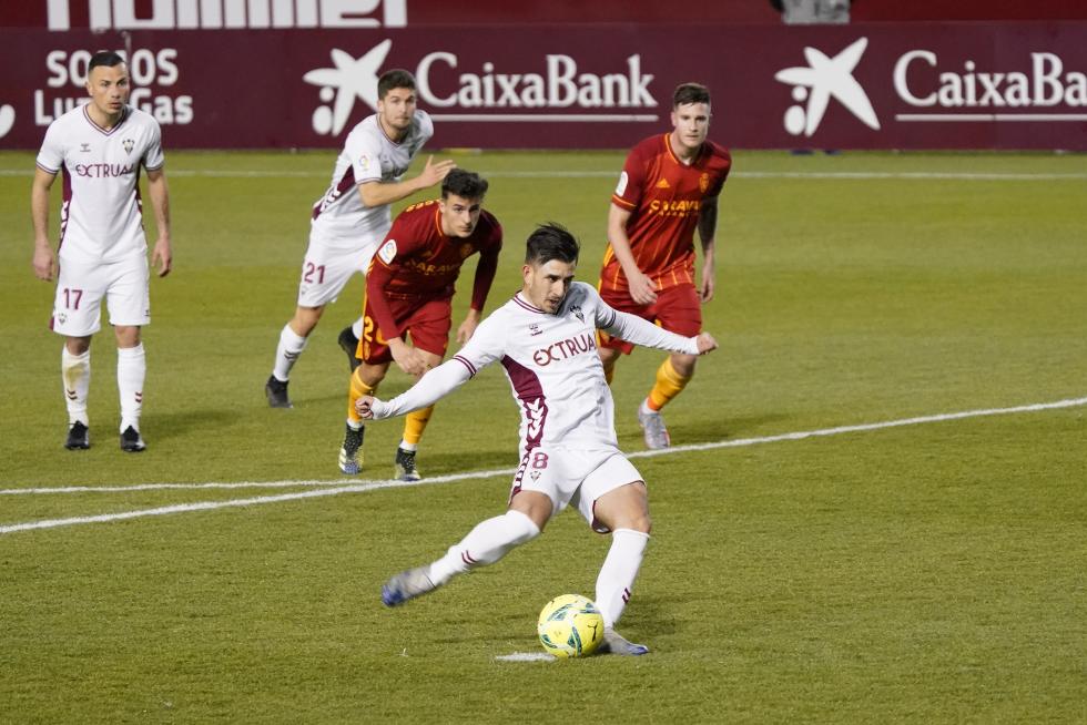 Foto del partido Albacete-Real Zaragoza, de la 22ª jornada de Segunda División