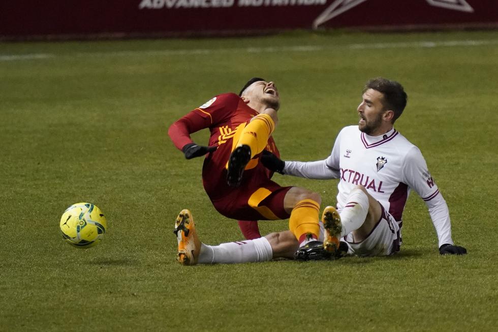 Foto del partido Albacete-Real Zaragoza, de la 22ª jornada de Segunda División