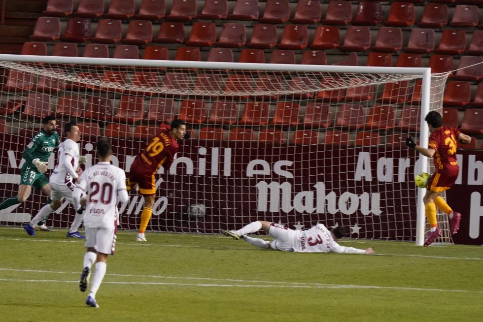 Foto del partido Albacete-Real Zaragoza, de la 22ª jornada de Segunda División