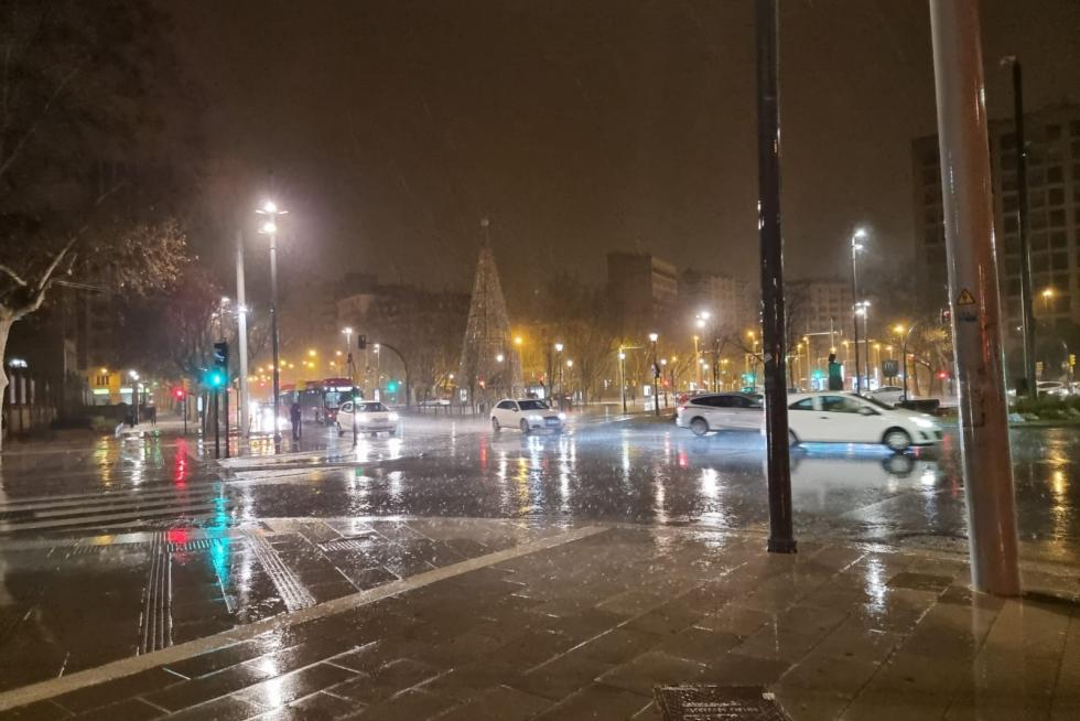 Hortensia sorprende con una tormenta y rachas de viento de hasta 122 km/h en Zaragoza