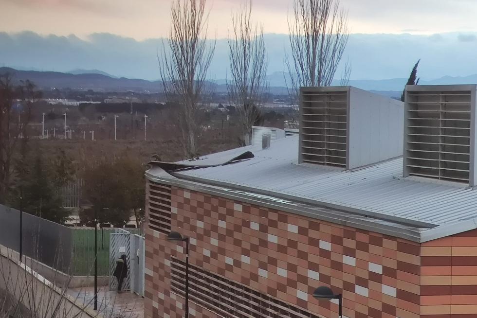 Incidencias por Hortensia en el colegio Catalina de Aragón de Zaargoza.