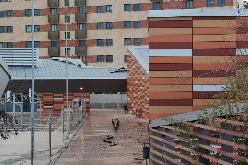 Incidencias por Hortensia en el colegio Catalina de Aragón de Zaargoza.