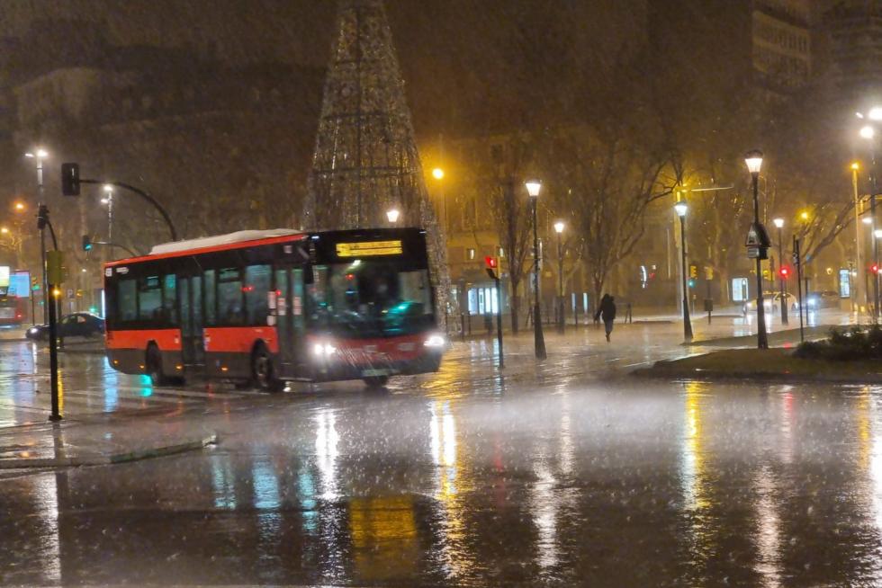 Hortensia sorprende con una tormenta y rachas de viento de hasta 122 km/h en Zaragoza