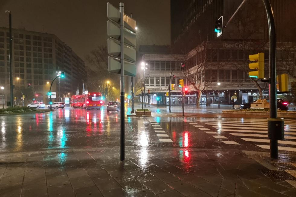 Hortensia sorprende con una tormenta y rachas de viento de hasta 122 km/h en Zaragoza