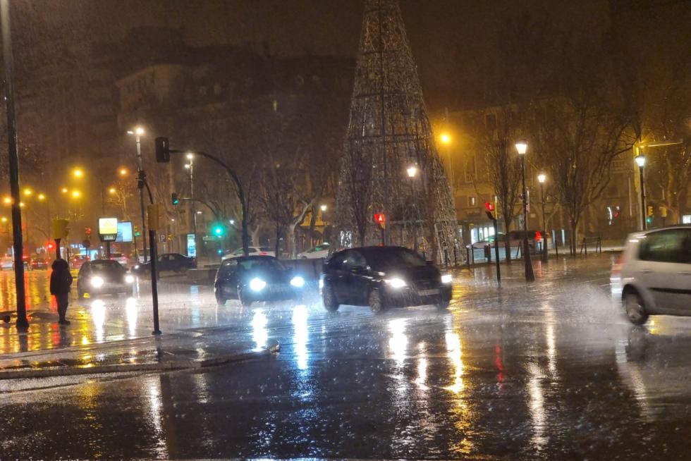 Hortensia sorprende con una tormenta y rachas de viento de hasta 122 km/h en Zaragoza