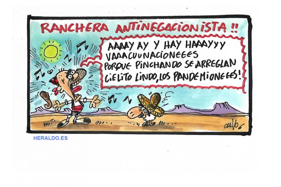 La actualidad, a través del humor de Alberto Calvo.