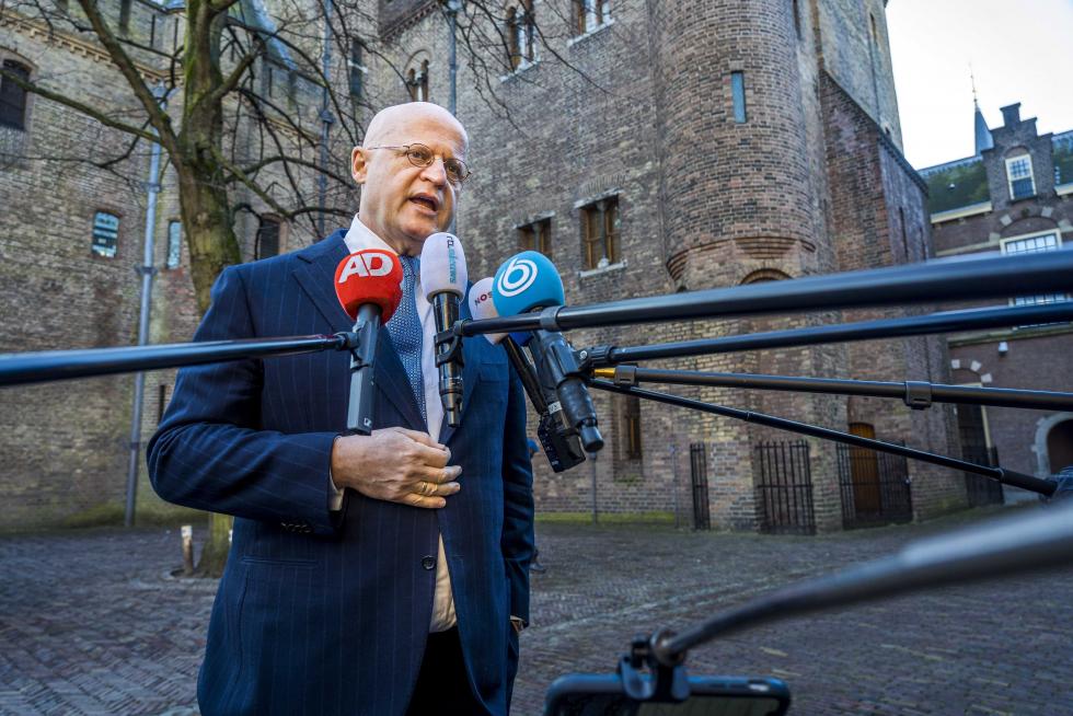 Outgoing minister of Justice and Security addresses protests against coronavirus restrictions
