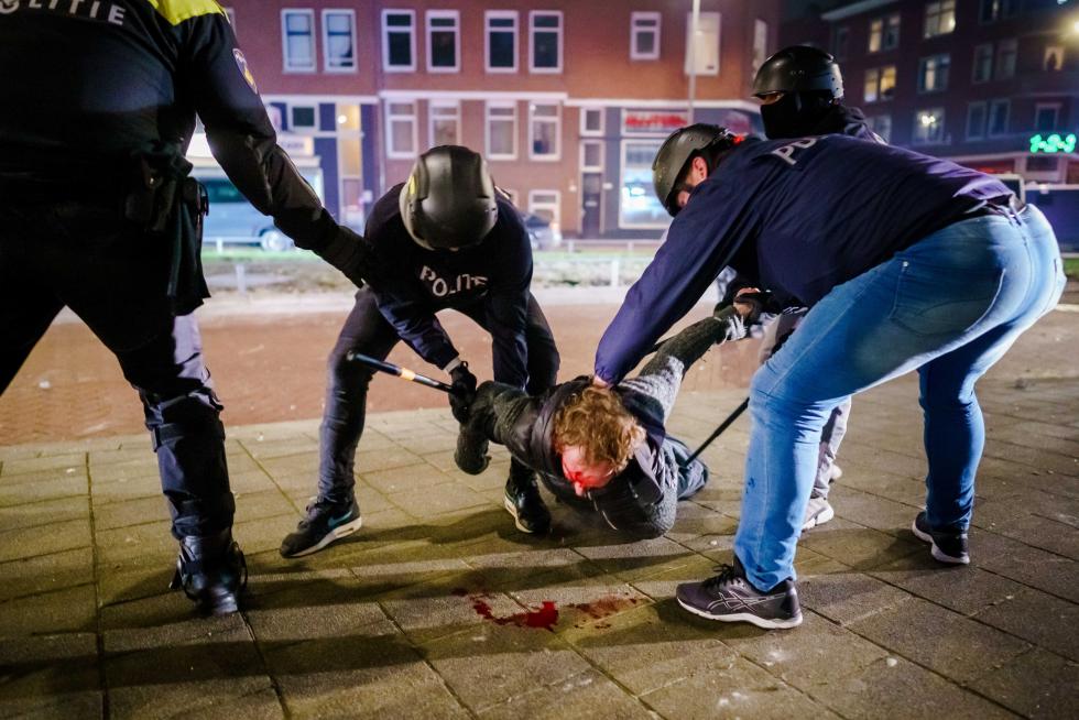 Riots in Rotterdam