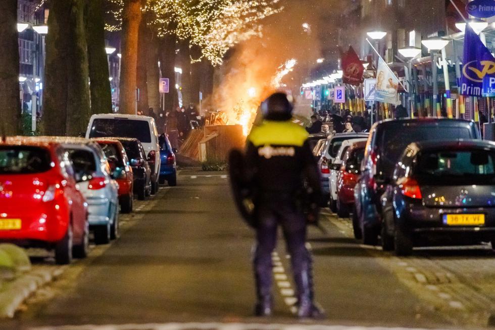 Riots in Rotterdam