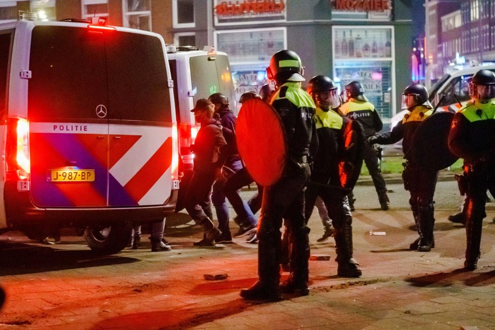 Riots in Rotterdam