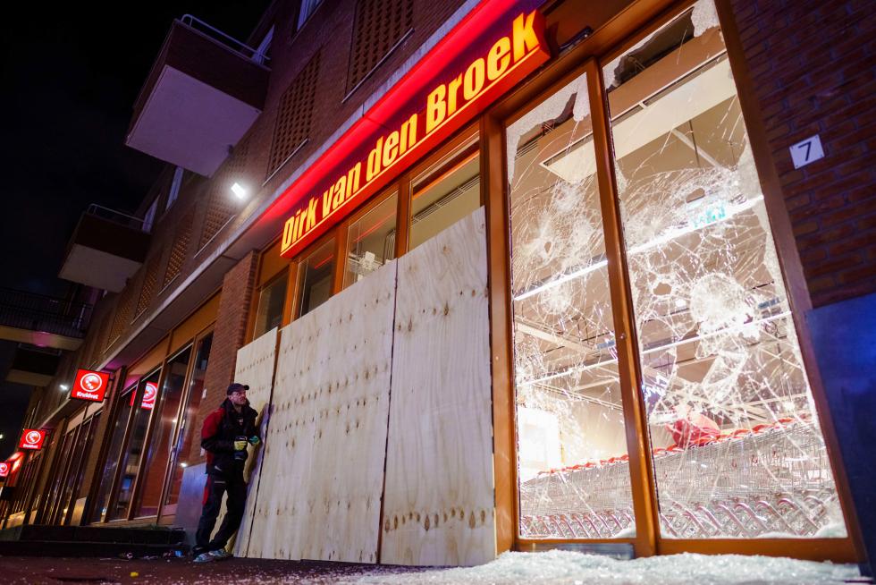 Riots in Rotterdam