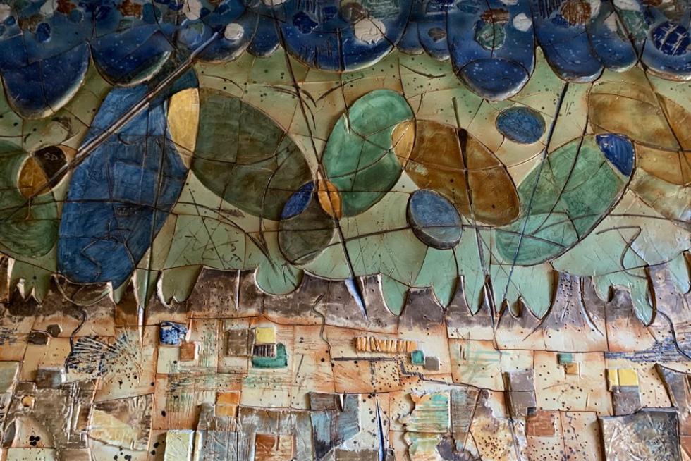 Mural cerámico.