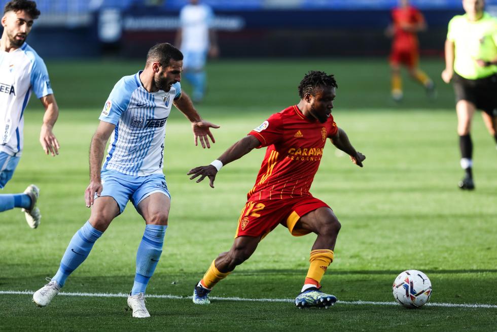 Partido Málaga-Real Zaragoza, 24ª jornada de LaLiga SmartBank
