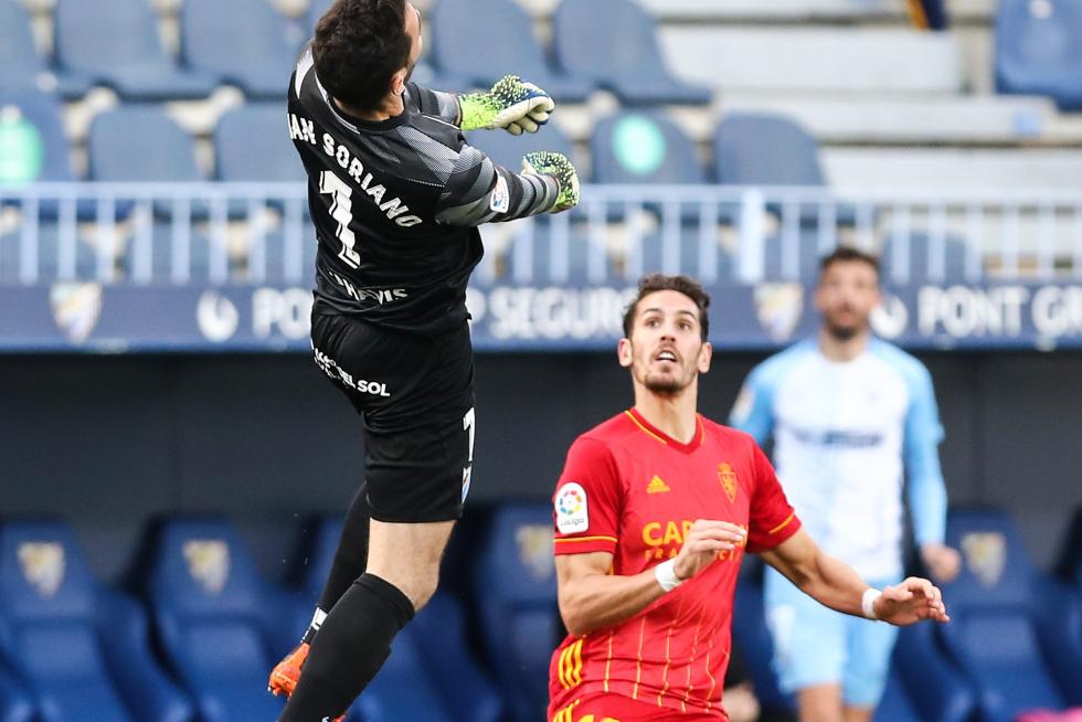 Partido Málaga-Real Zaragoza, 24ª jornada de LaLiga SmartBank