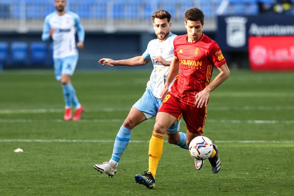 Partido Málaga-Real Zaragoza, 24ª jornada de LaLiga SmartBank